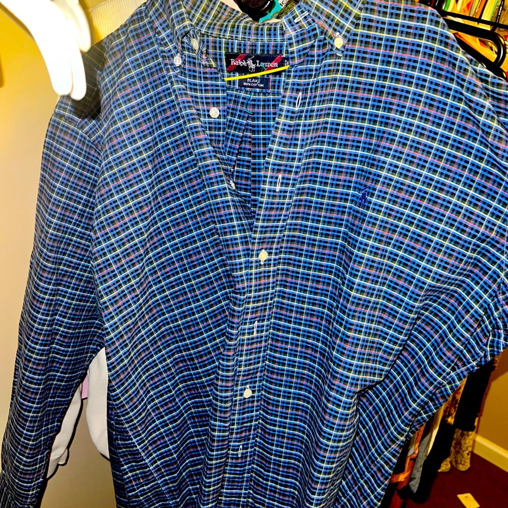 Button down polo